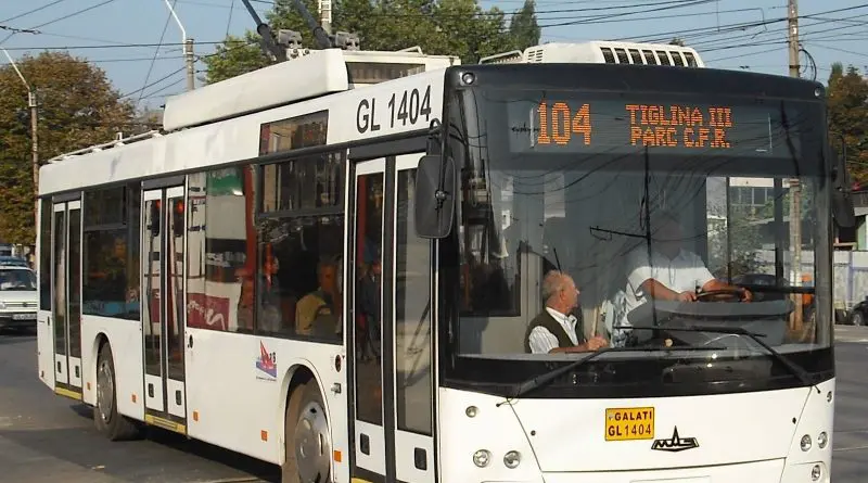 Galati MAZ trolleybus 1404 800x445 1