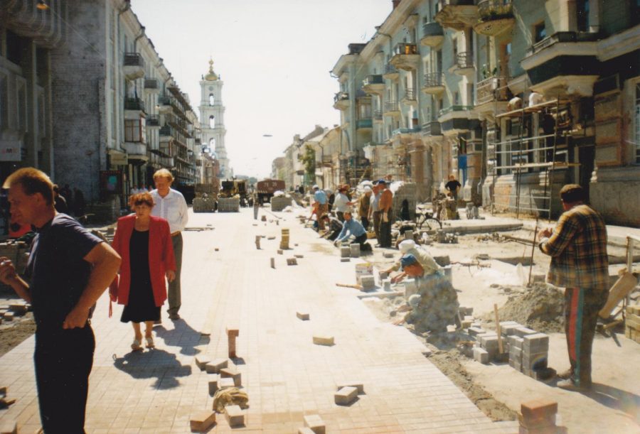 Вулиця Соборна, літо 1999 року. Фото: Анатолій Бондаренко