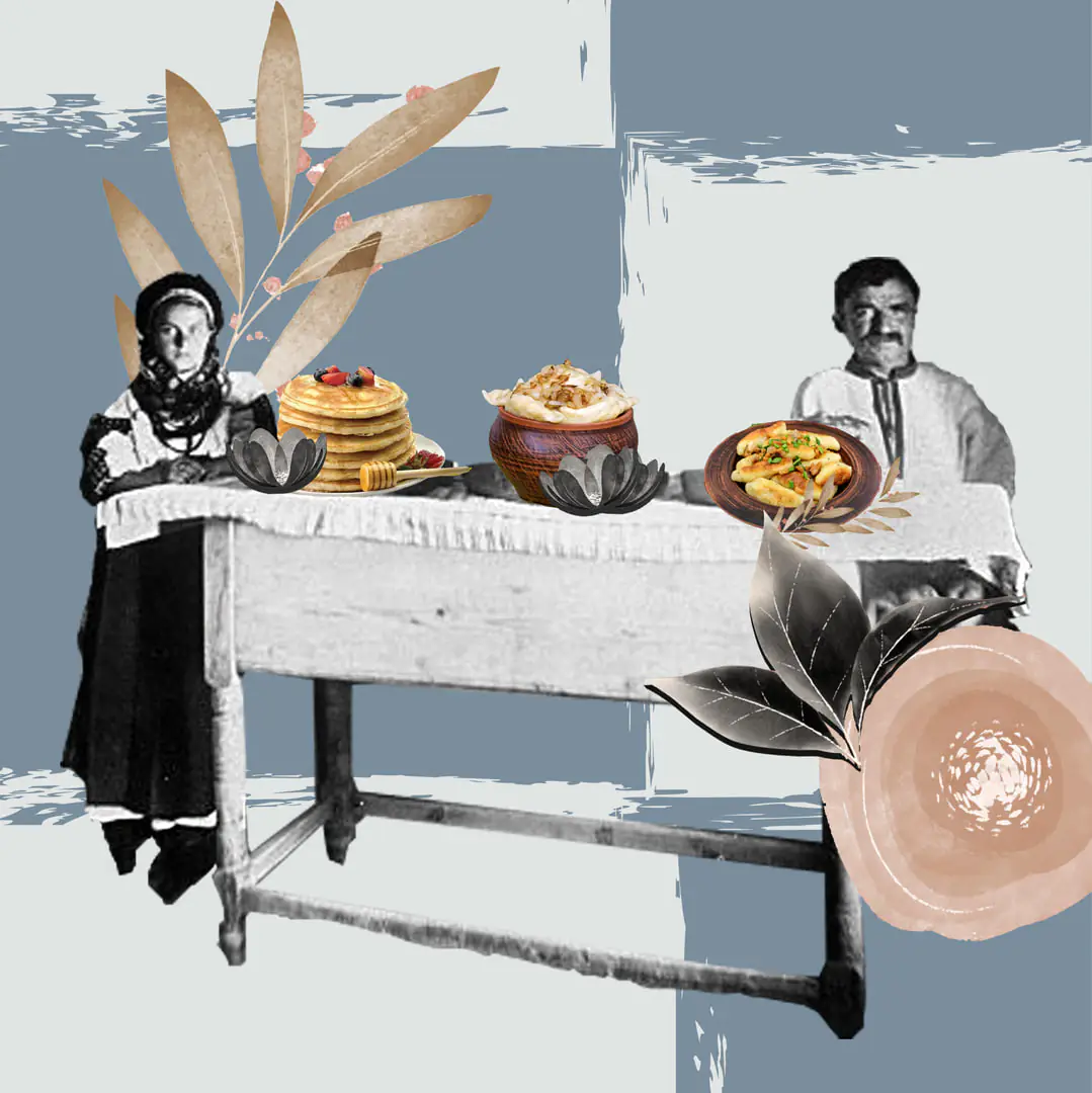 У колажі використано фото Володимира Шухевича 1894 року із села Тишківці на Покутті У колажі використано фото Володимира Шухевича 1894 року із села Тишківці на Покутті