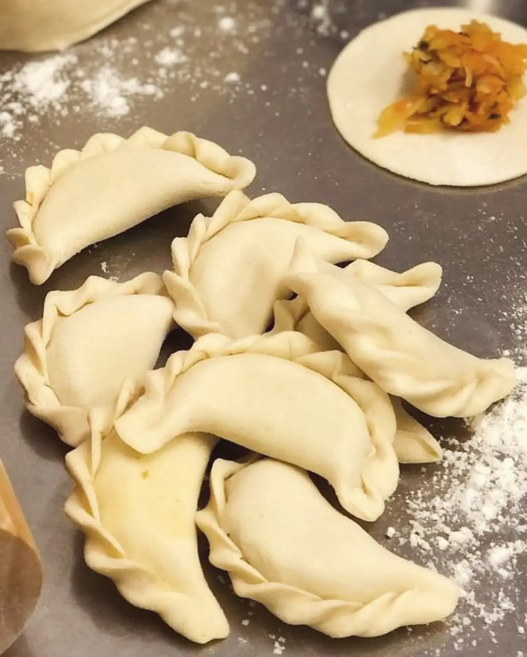 Вареники з капустою, бондаренко