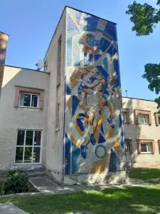 Мозаїка в Кролевці. Фото: Alex Mandrivnik