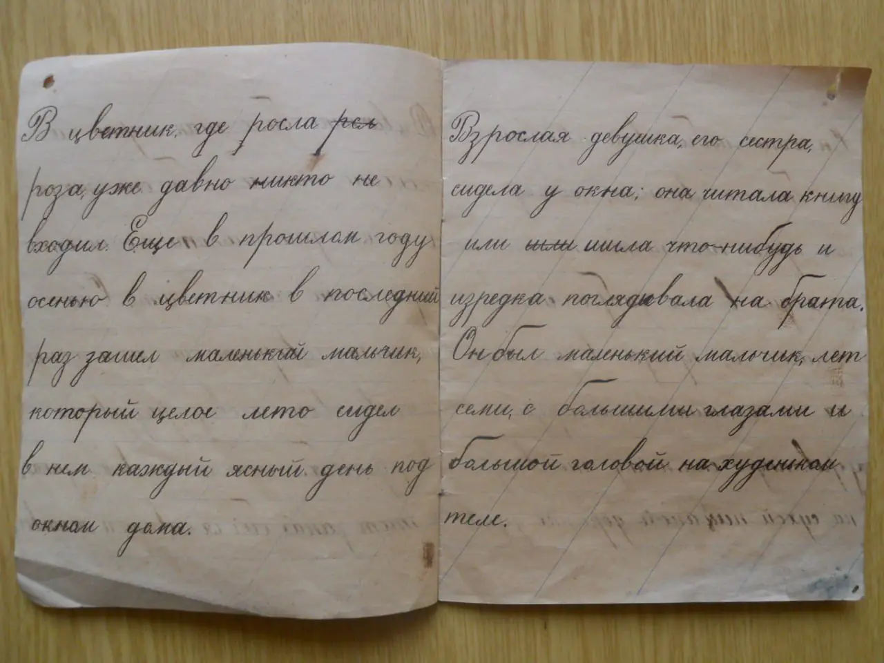 тетрадь по чистописанию сумской гимназистки