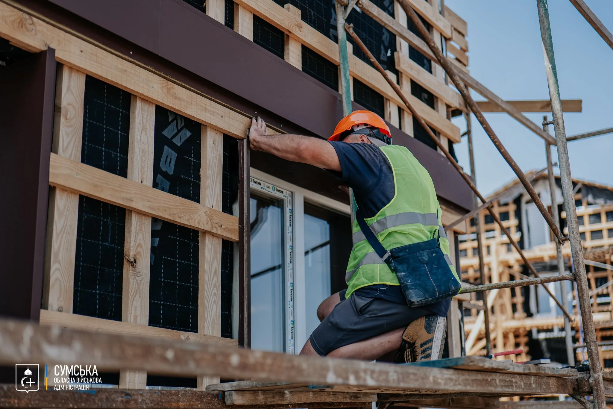 modulene mistechko budivnyctvo будівництво модульного містечка