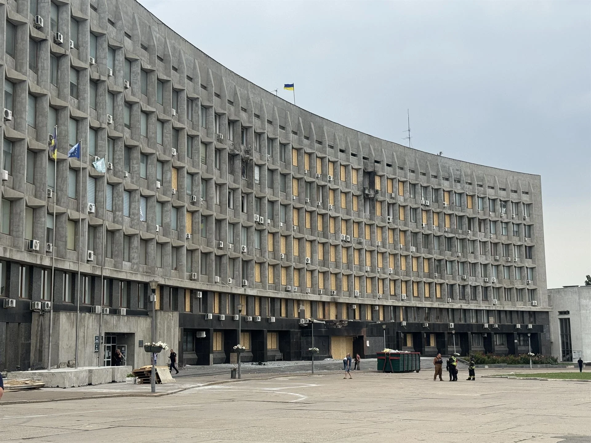 Наслідки російського удару по Сумській ОВА 30 липня