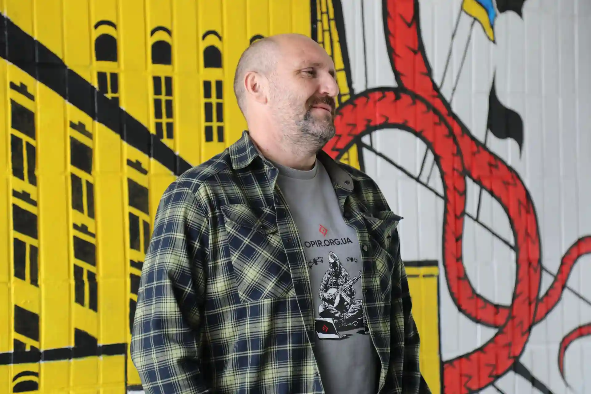 Андрій Єрмоленко презентував мурал у Сумах