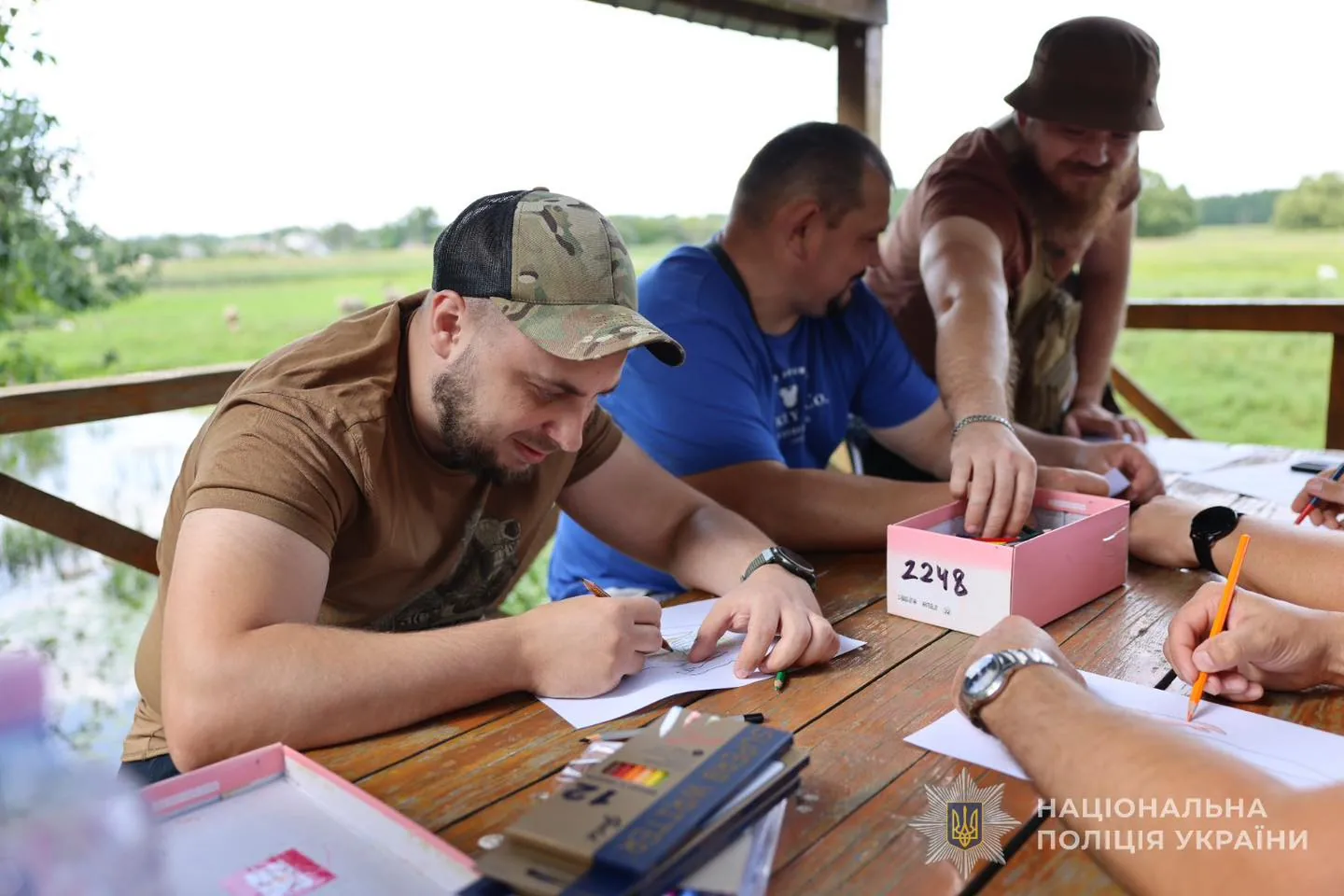 Арттерапія для бійців на Сумщині