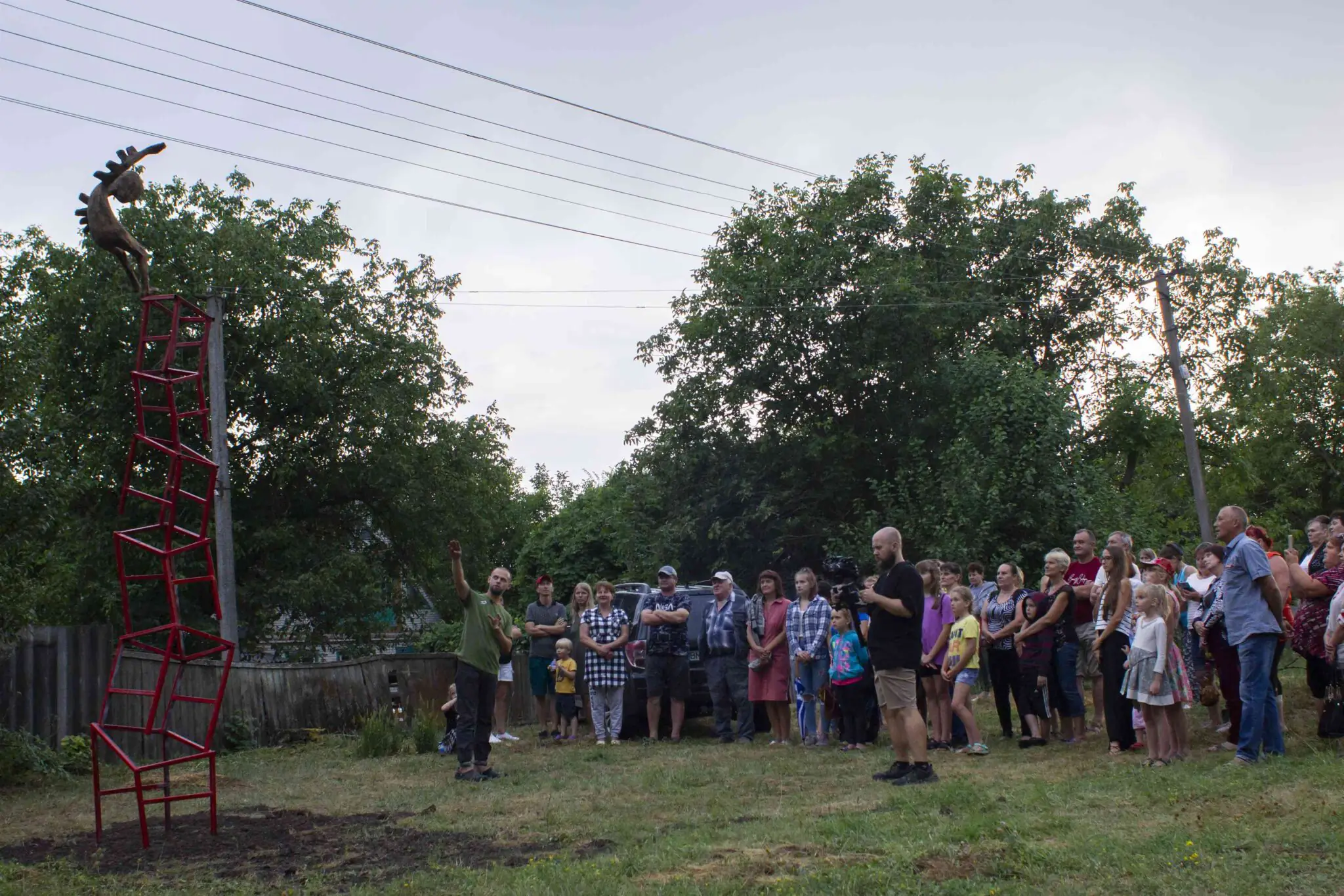 ekskursia na prezentacii презентація виставки мистецької резиденції
