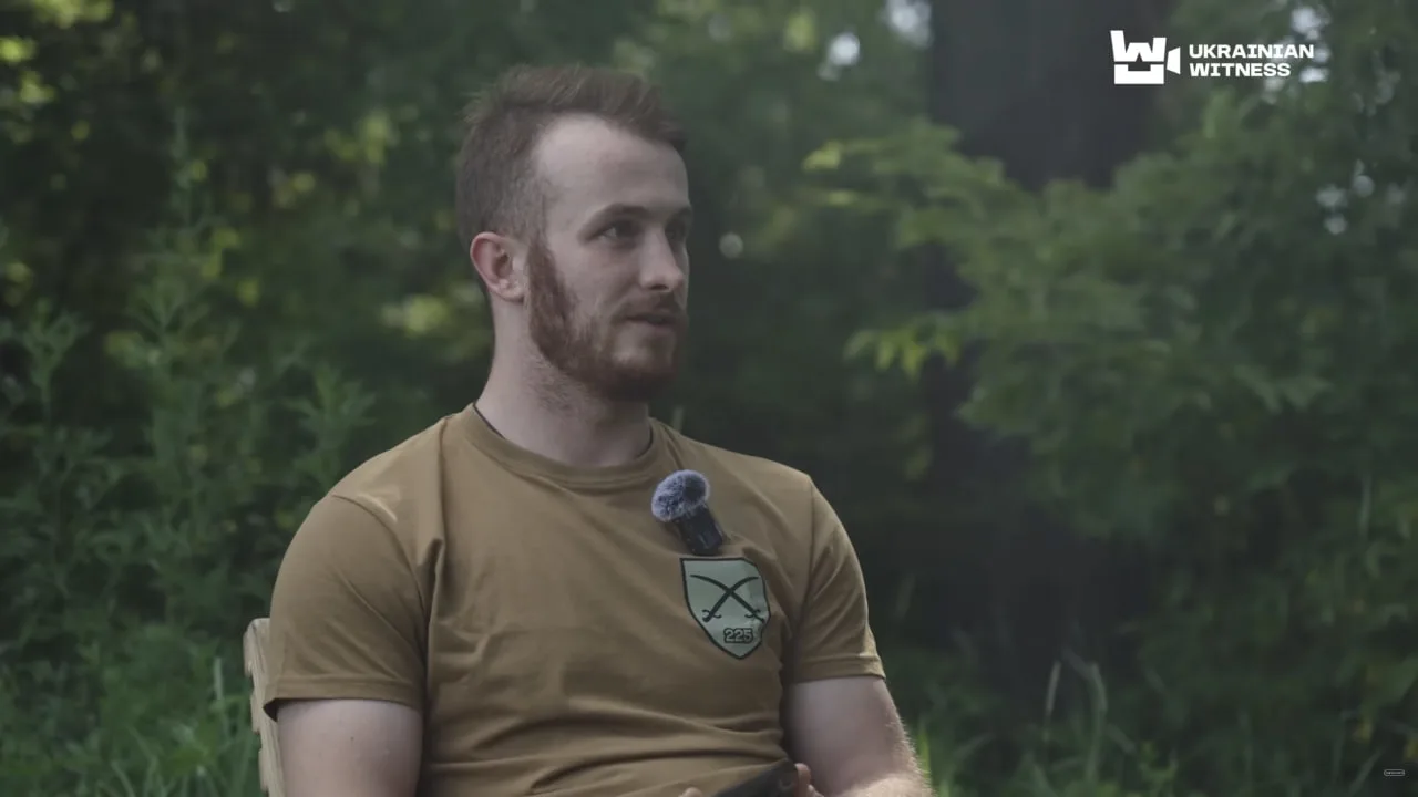 evans Боєць Еванс, що воює на Сумщині