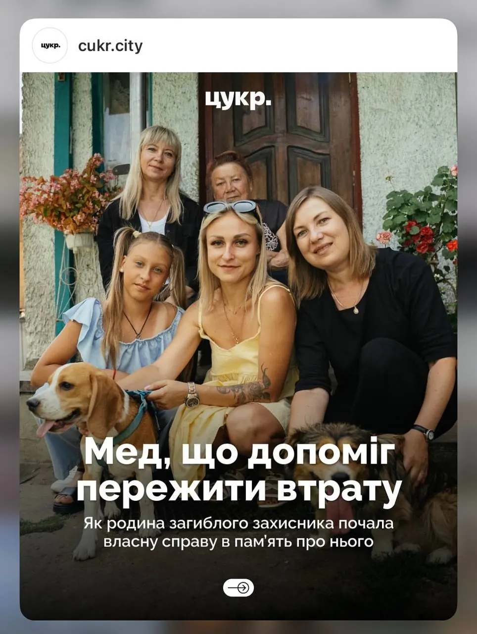 Текст про медовий бізнес у Сумах