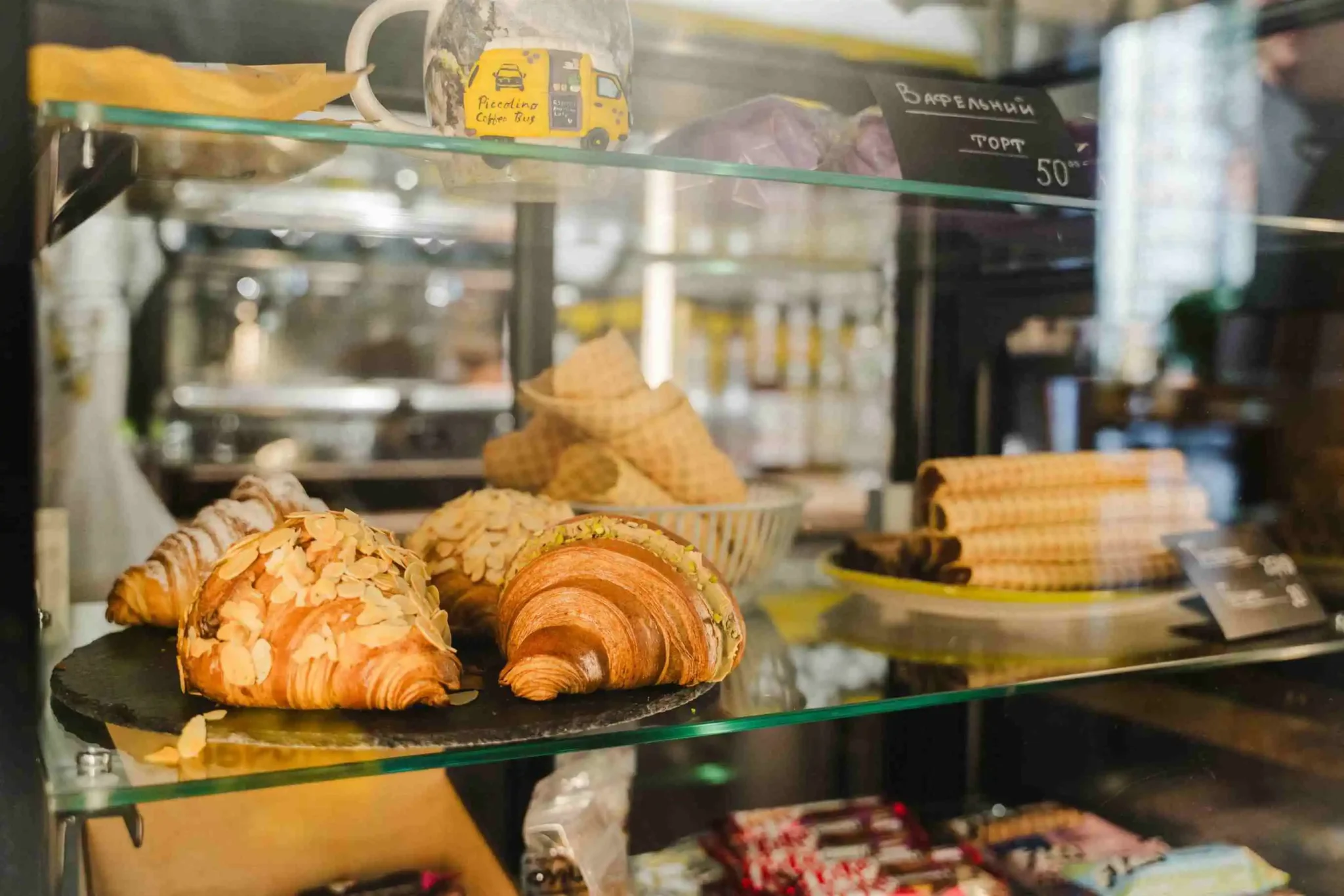 kruasany piccolino круасани у кав'ярні Piccolino