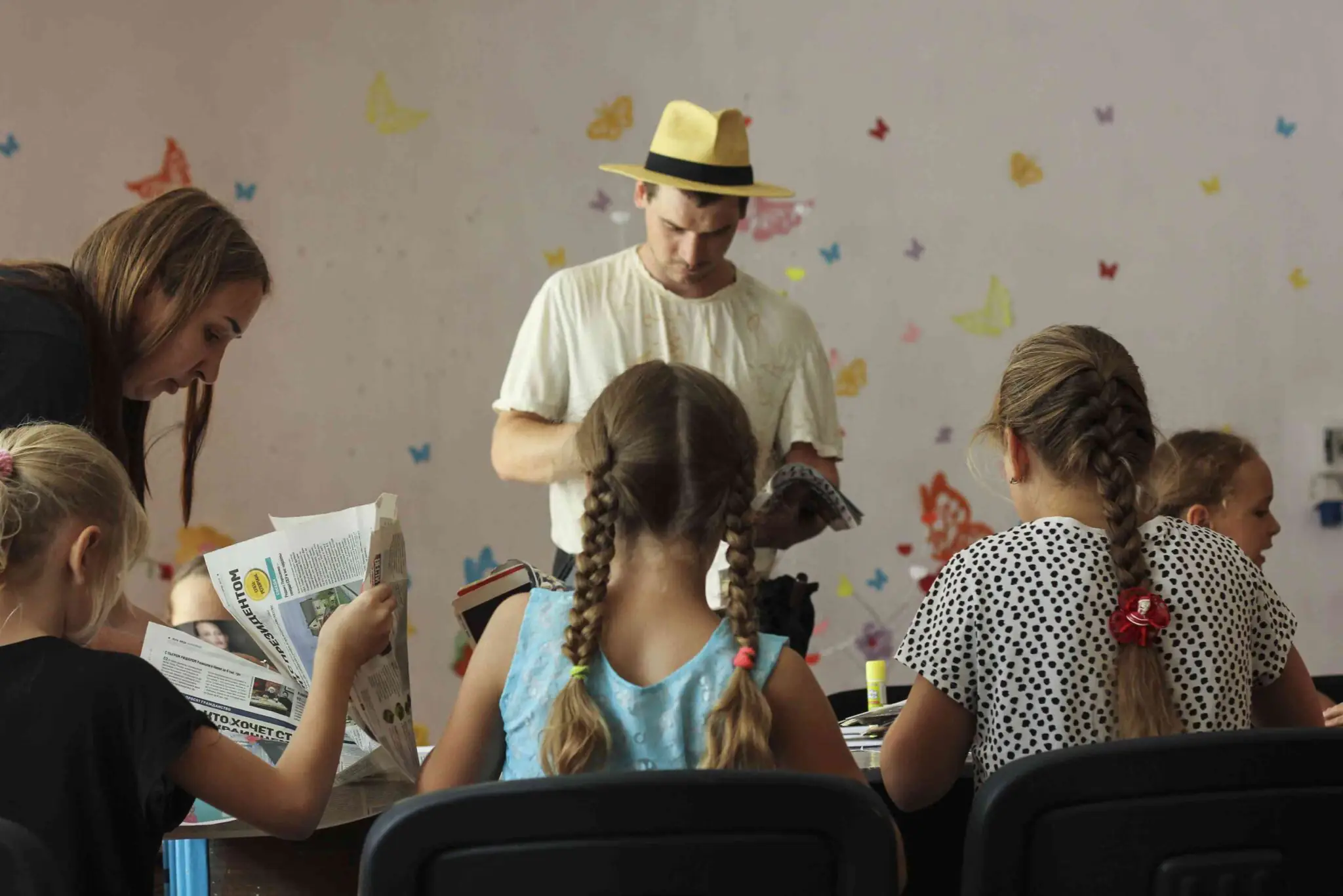 masterclas dlya ditey майстерклас для дітей під час мистецької резиденції