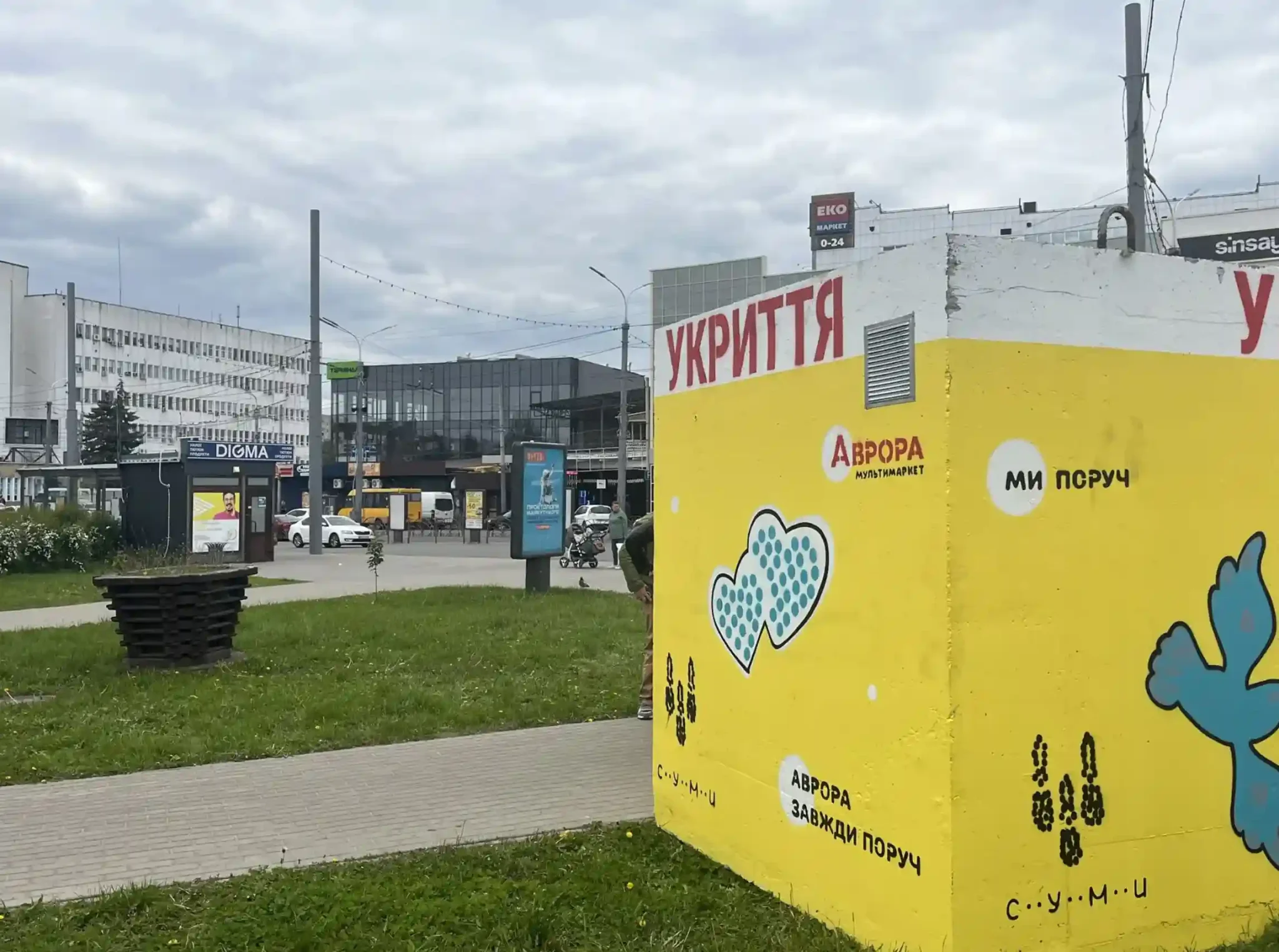 Модульні укриття працюють в Сумах