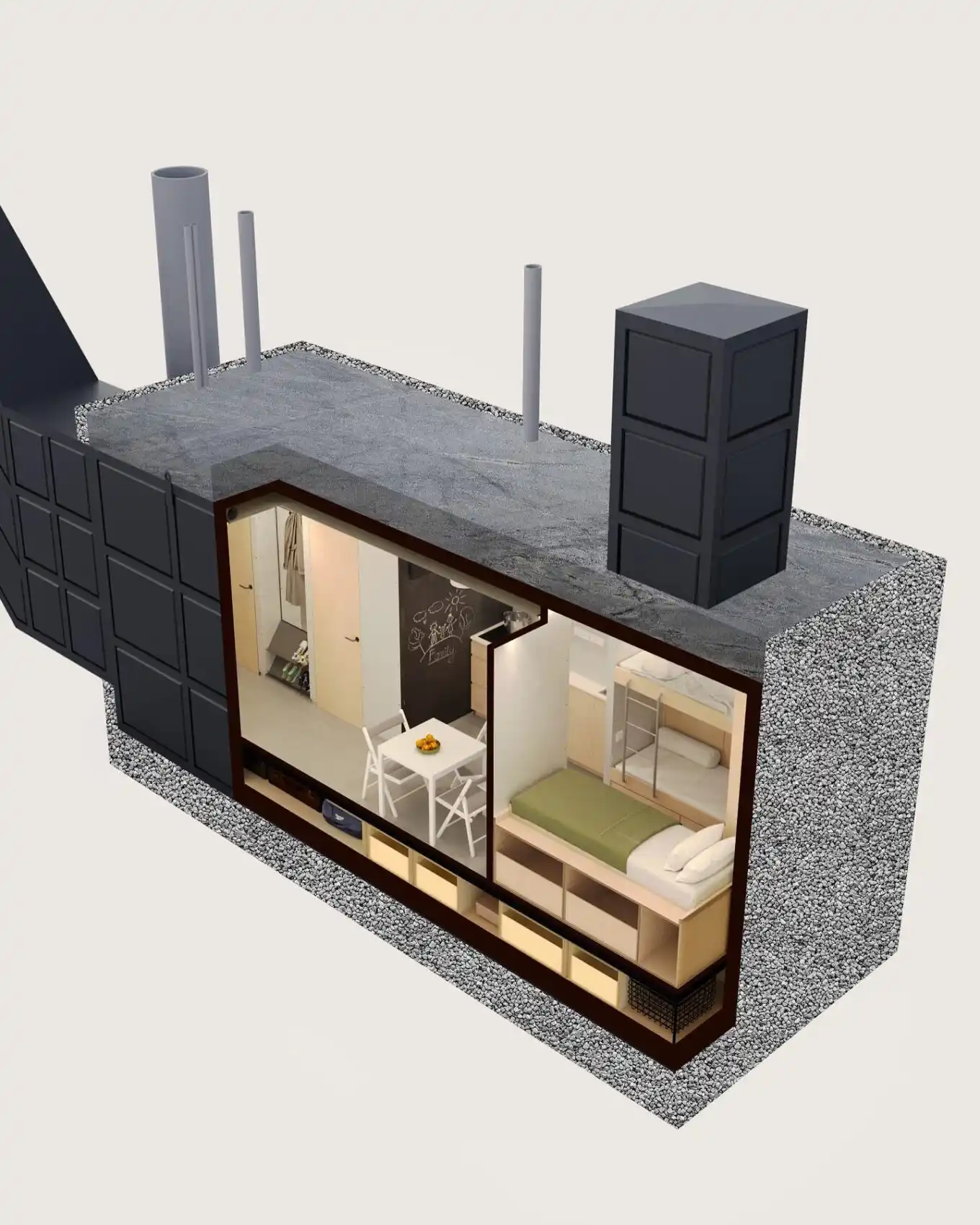 pidzemnyi bunker skhovyshche