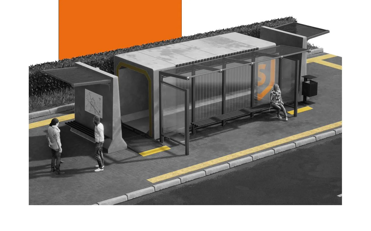 Проєкт зупинки-укриття в Сумах