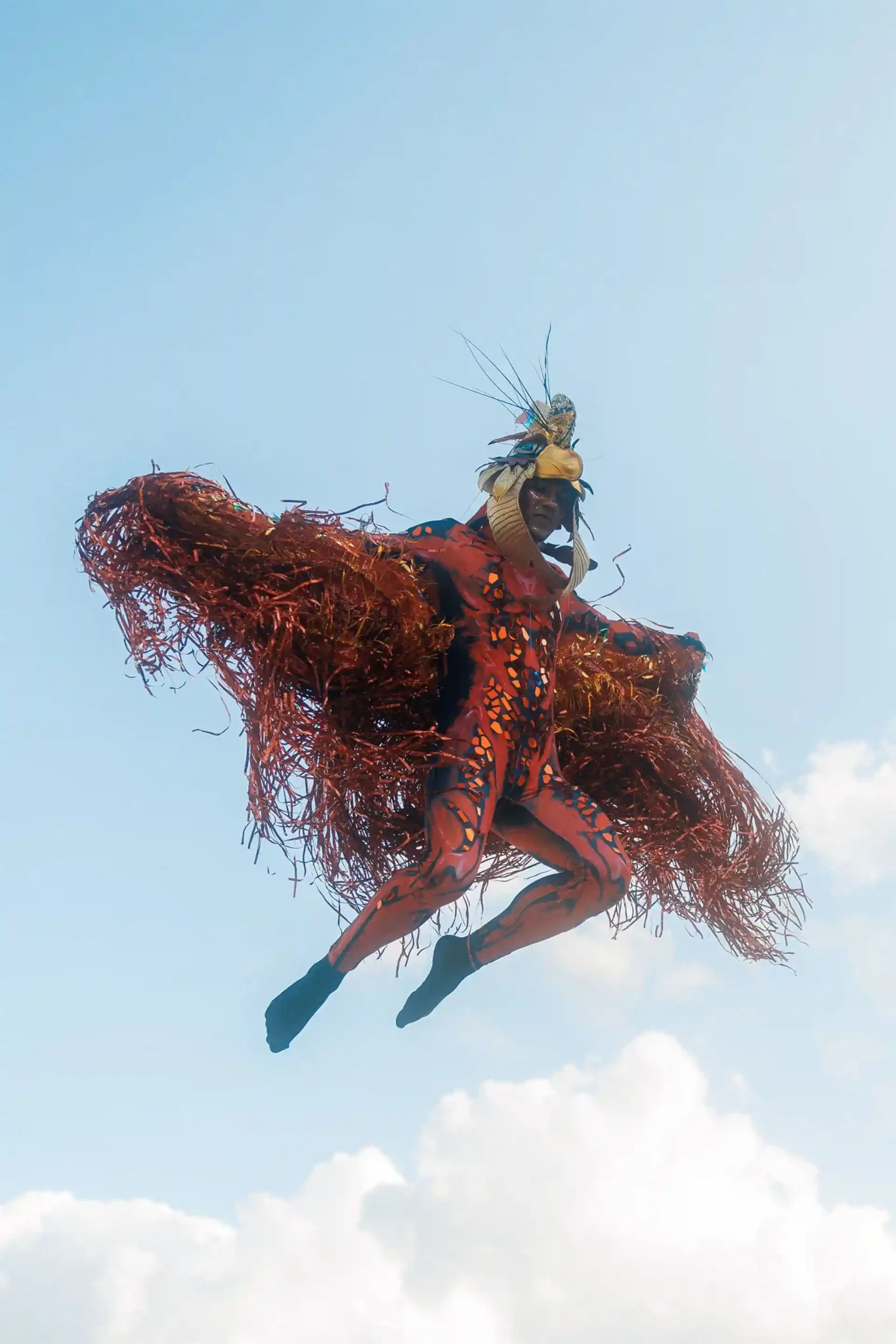 ptakh akrobat na vyriyu Перформер-птах на фестивалі Вирій