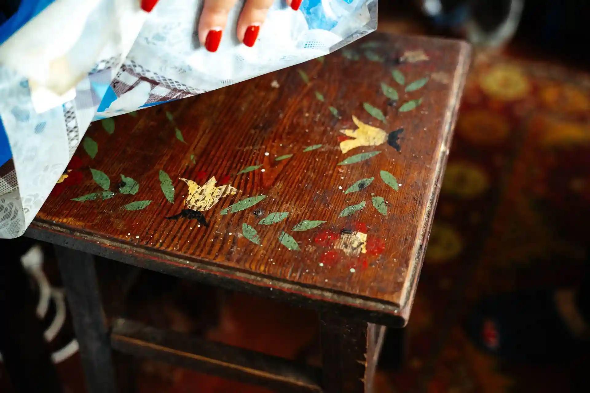 Саморобна табуретка