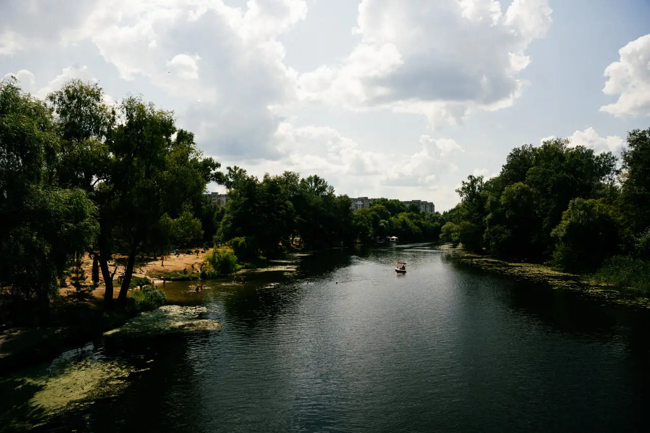 річка Псел у місті Суми