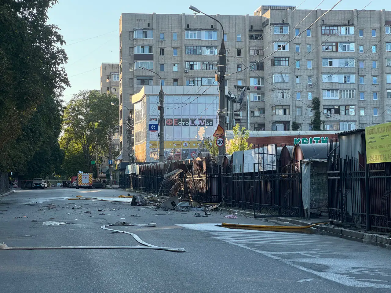 udar rynok 1 Атака на ринок у Сумах