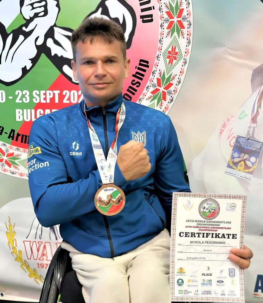 Микола Педоренко з Сум на Чемпіонаті Світу