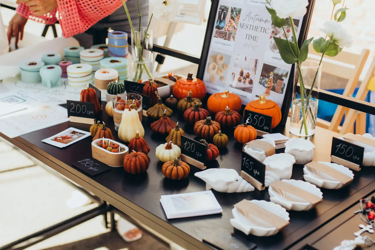 свічки на барахолці у Сумах