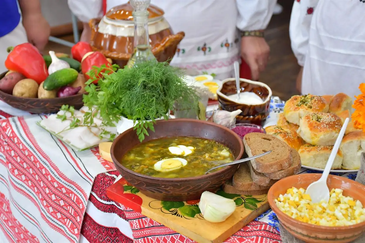 зелений борщ Кролевець