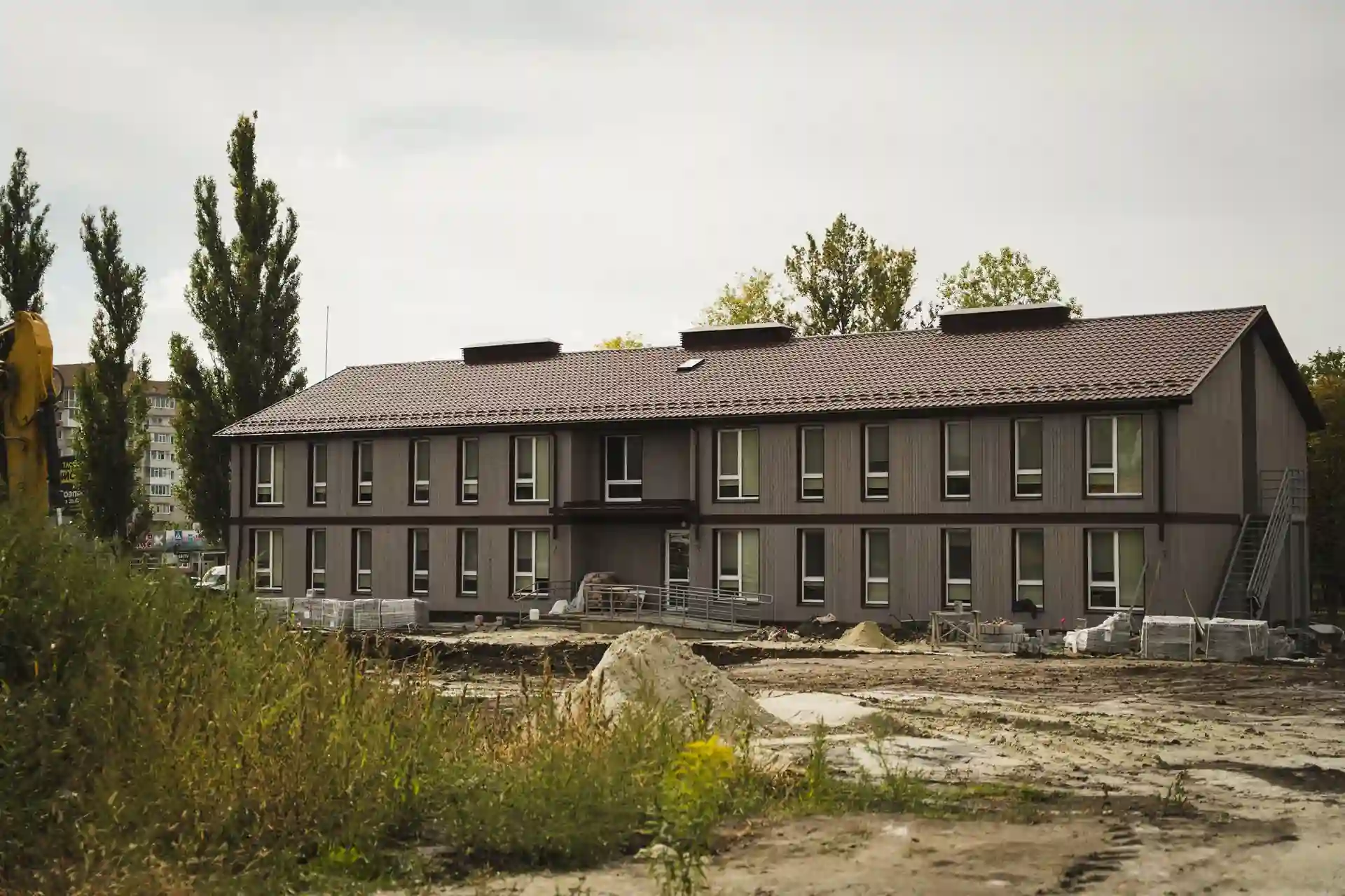 Червоний Хрест побудував модульне містечко в Сумах