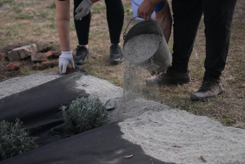 Лебединці висаджують Алею надії