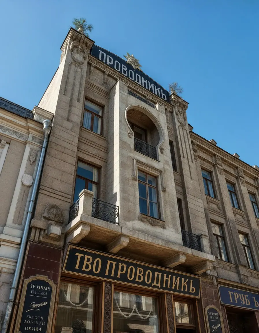 Реставрація магазину Проводник у Сумах