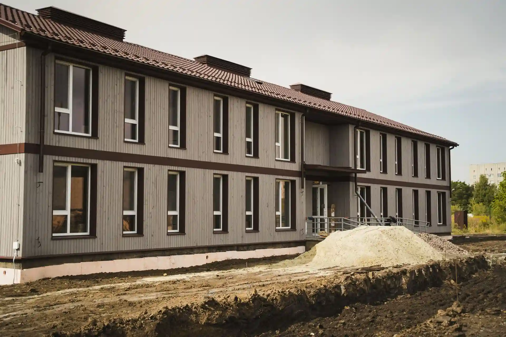 Будинок у модульному містечку в Сумах