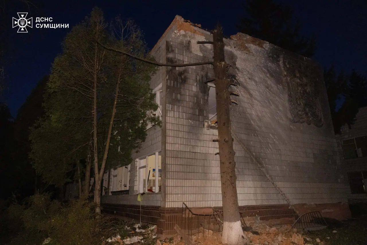 Наслідки обстрілу Сум 22 вересня