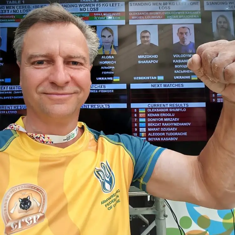 Олександр Шумило на Чемпіонаті Світу