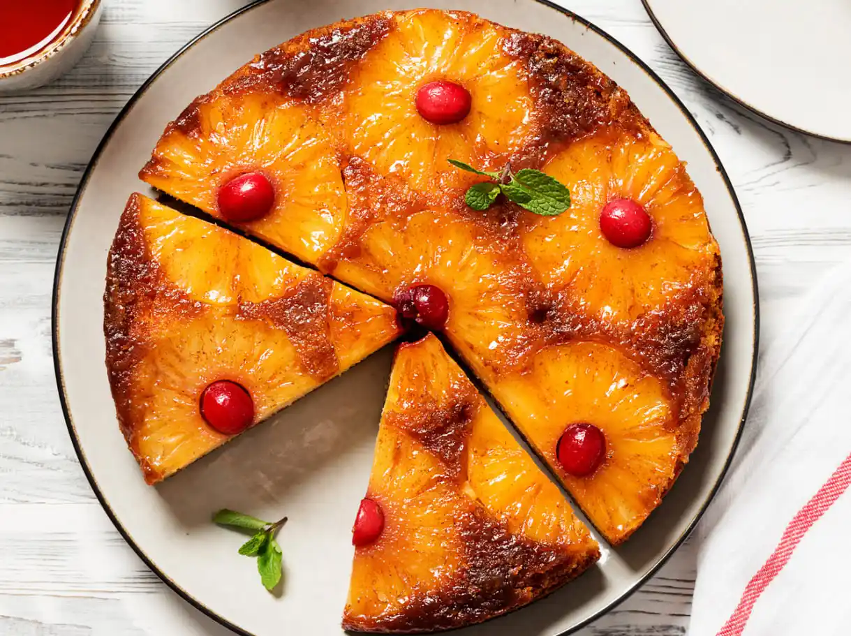 Рецепт ананасового пирога вдома