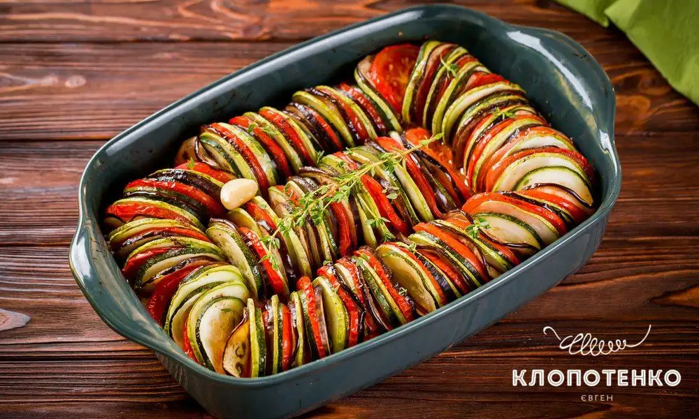 Страва рататуй за рецептом від Євгена Клопотенка