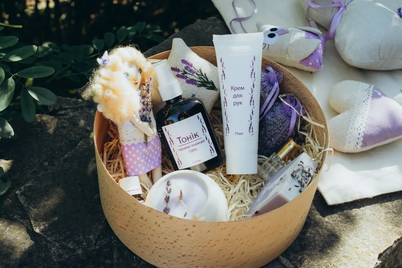 Товари із лаванди сумської підприємиці