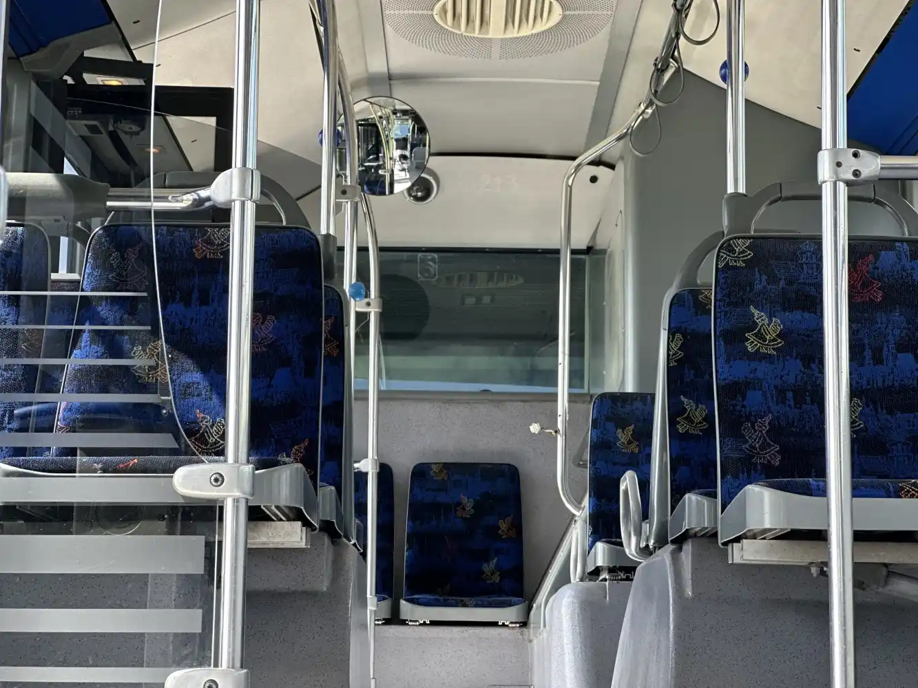 Салон автобуса Mercedes Citaro