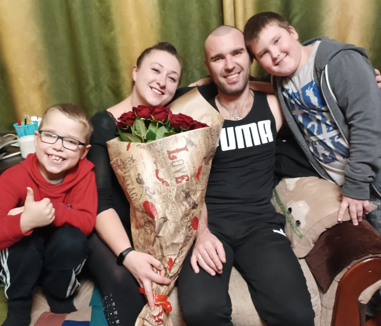 simya veterana vitaliya balycheva Сім'я ветерана Віталія Баличева