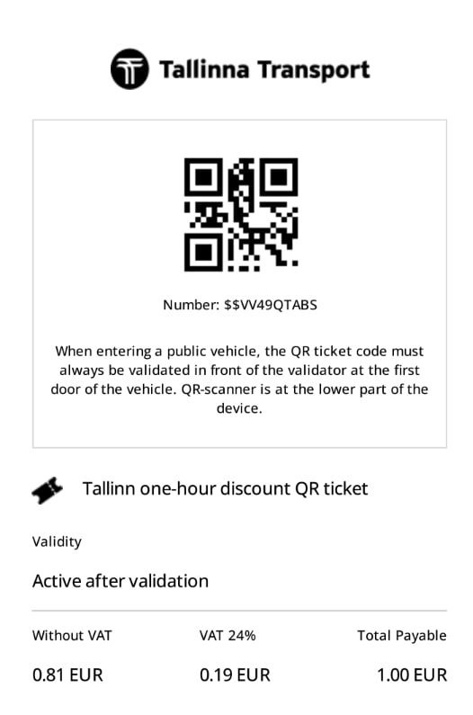 У Таллінні діє цифровізована система електронних квитків