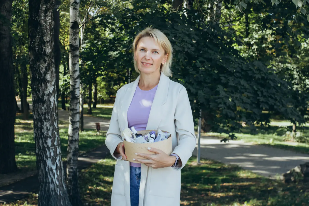 Сумська підприємиця створює лавандовий бізнес