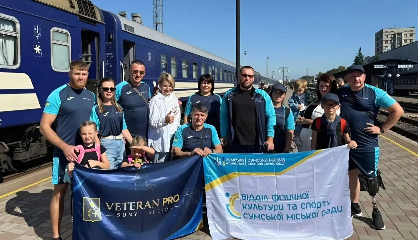 veterany iz sumshchyny na strong spirits games Сумські ветерани на змаганнях Strong Spirits Games