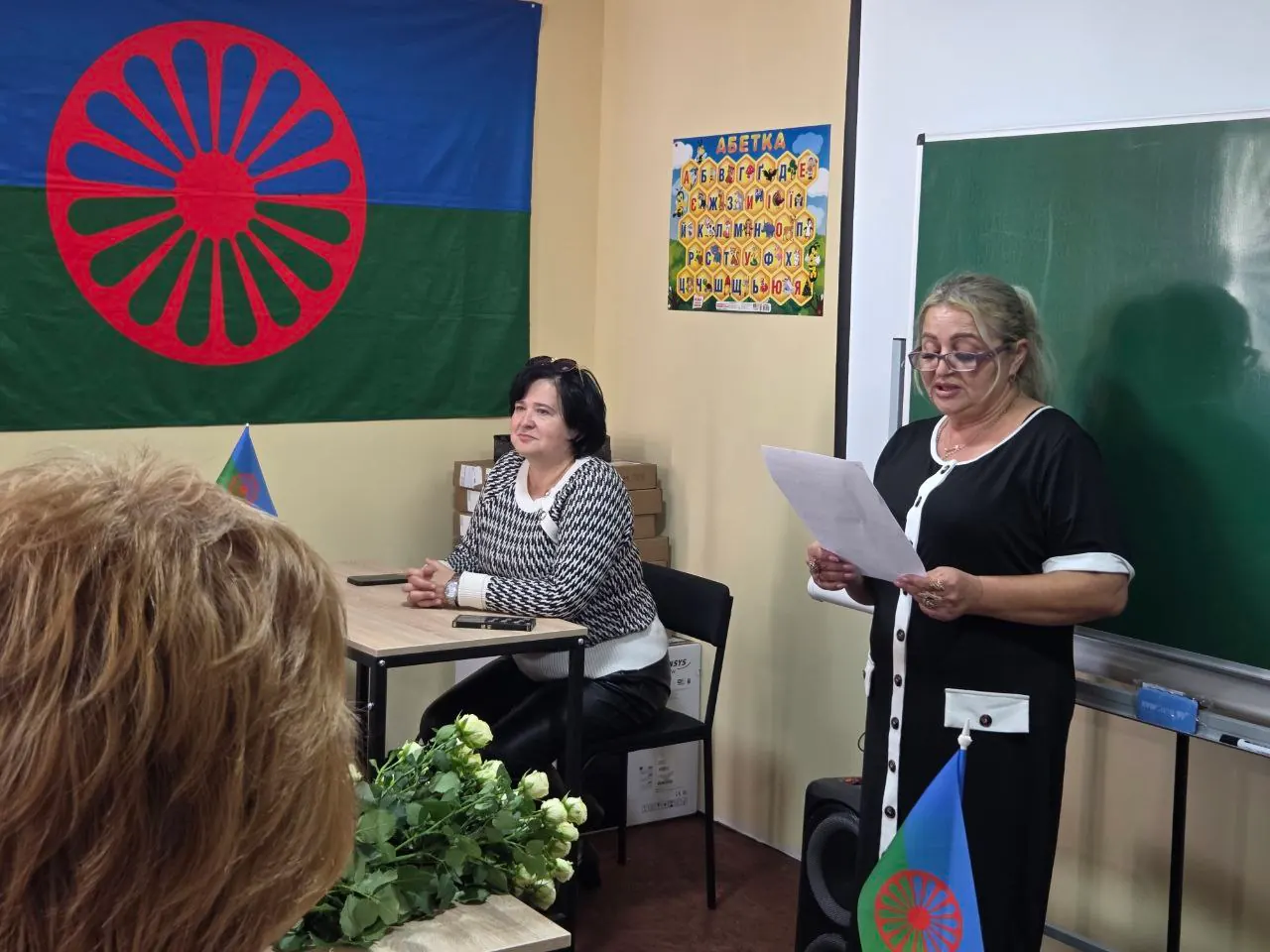 vidkryttya roms koho osvitn oho tsentru v sumakh Відкриття Ромського освітнього центру в Сумах