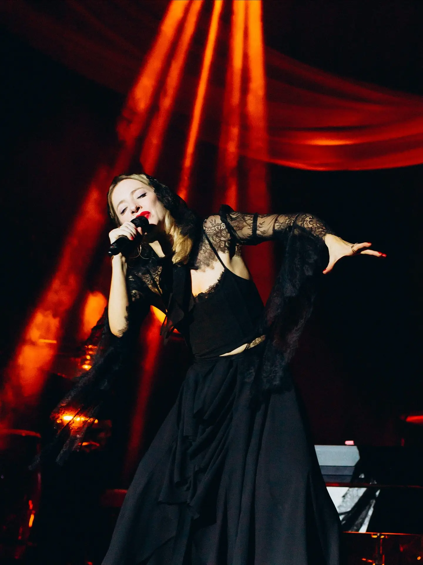 Даніела Заюшкіна на концерті