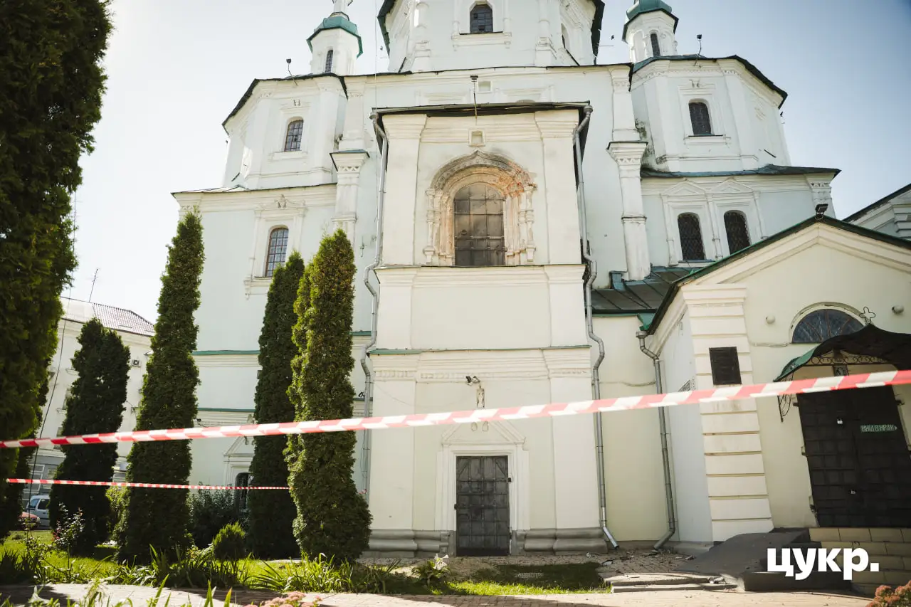 Voskresenska tserkva Sumy 3 Російський дрон у вересні атакував Воскресенську церкву