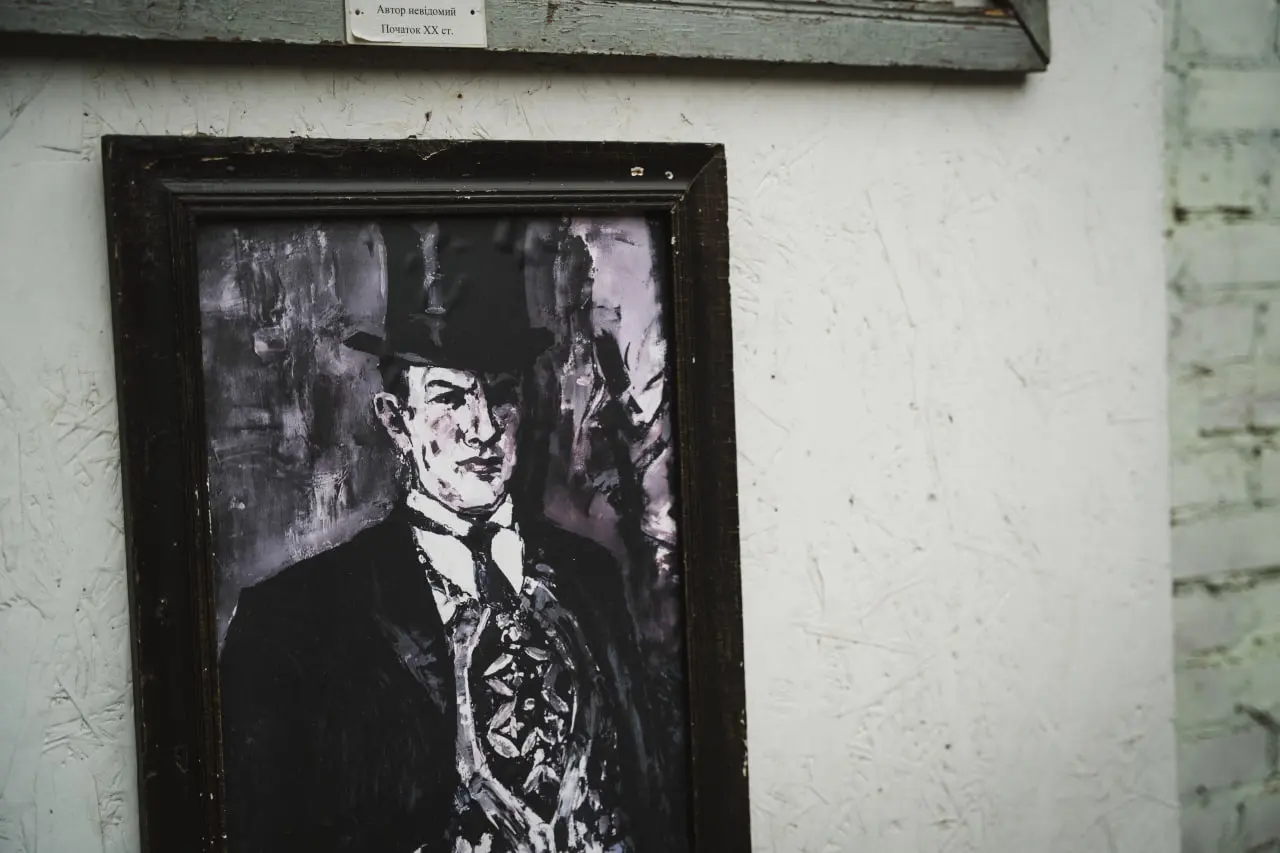 Малюнок Бурлюка у Сумах