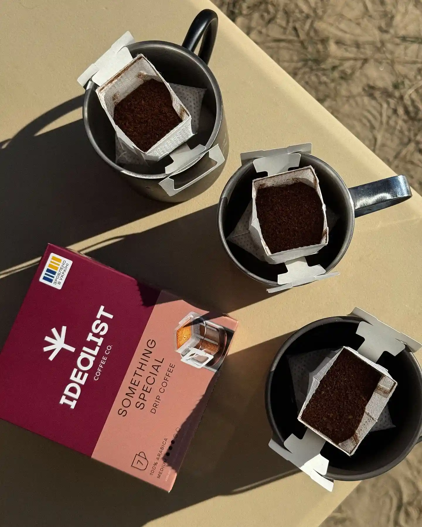 de prydbaty kavu riznykh sortiv 3 Дріп-кава різноманітних сортів від Idealist Coffee & Co.