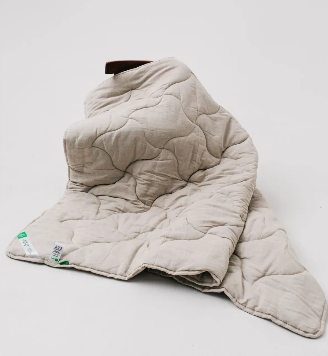 Пухова конопляна ковдра від сумського бренду Ukono