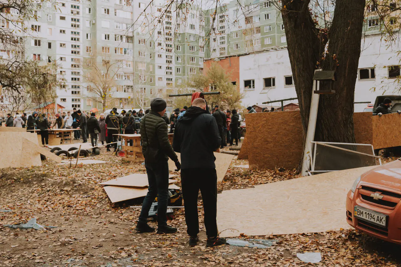 likvidacia obstriliv ліквідація обстрілів будинку у Сумах