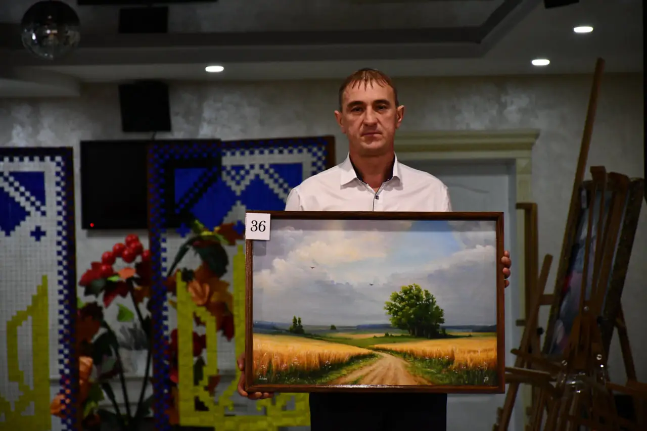 картина Дуденка Миколи  Жнивна пора