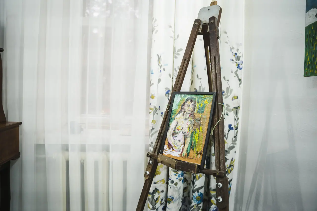 malynky малюнок Римми Маленкової на тему Бурлюка