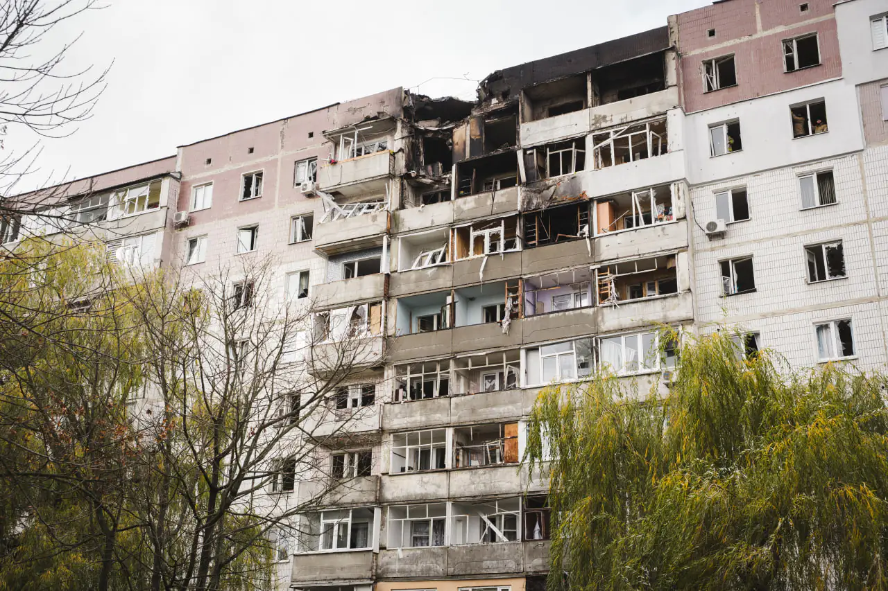 naslidky obstrilu sumy обстріл 30 жовтня у Сумах