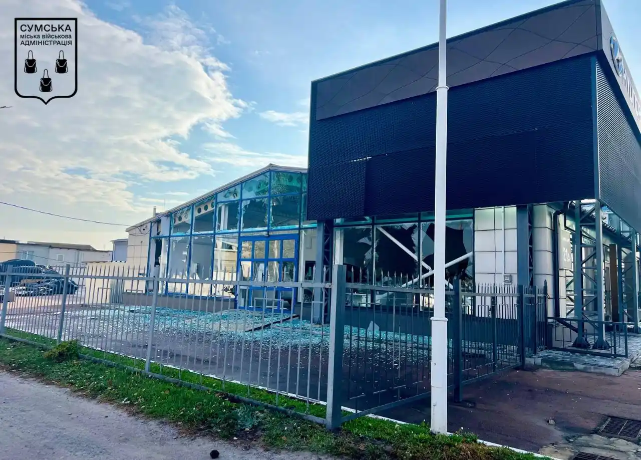 наслідки обстрілу у Сумах